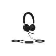 Гарнитура UH38 Dual UC-BAT Дуо, гибридная, USB/Bluetooth, HD звук, шумоподавление, LED-индикатор, з