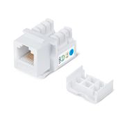 KJ-RJ12-90 (7957c) Вставка Keystone Jack