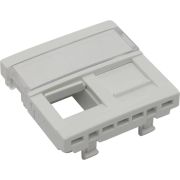 Вставка для 2-х модулей под RJ-45 кат.5e UTP, белая (45971 SBR) Вставка для 2-х модулей