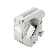 NMC-MB1P-DR-GY Корпус розетки с креплением под DIN-рейку, на 1 порт