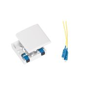 NMF-WO01SCUS2-CS-WT Оптическая розетка