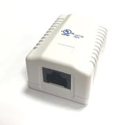 RJ-45-1 (8P8C) CAT5e, 1 выход (LISTED) компьютерная розетка Розетка компьютерная 1 выход
