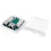 SB1-2-8P8C-C6-SH-WH Розетка RJ-45