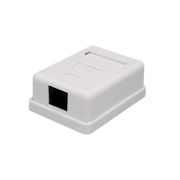 Розетка настенная RJ-45, 8P8C, Cat.6, 1 порт UTP (10-0355) Компьютерная розетка