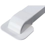 Ввод в стену под углом 90 град. для короба 90х40 (AIR90408) Ввод в стену под углом 90 град. для короба