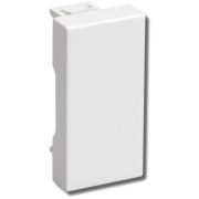 Заглушка 1 модуль PRIMER ЗК-00-01-П белая (CKK-40D-Z01-K01) Заглушка для кабель-канала