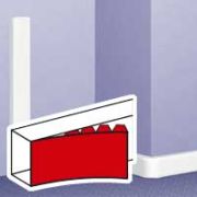 DLP крышка 65 мм для кабель-каналов 80х35 80х50 105х50 150х50 150х65 белая (010521) Крышка для короба