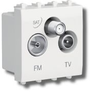 Розетка TV-FM-SAT Avanti 1 модуль ванильная дымка (4405532) Розетка TV-FM-SAT