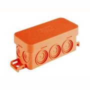 Коробка JBL090 90х42х40, 10вых., 4P (0,15…2,5мм²) (43154HF) Коробка монтажная, огнестойкая, без галогена