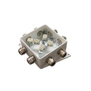 КМ-О (10к)-IP66-120х120, три ввода Коробка монтажная огнестойкая