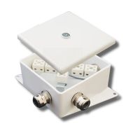 КМ-О (6к*6,0)-IP66-120х120, семь вводов Коробка монтажная огнестойкая