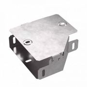 Переходник левый с крышкой Стандарт 300х150х80 (PR16.0499) Переходник левый с крышкой