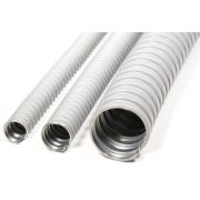 Металлорукав в ПВХ изоляции МРПИ НГ 32, серый (zeta41914) Металлорукав в ПВХ-изоляции