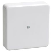 Коробка распаячная КМ41212-01 75х75х20 открытой проводки (6 клемм 6 мм²) белая (UKO10-075-075-020-K01) Коробка распаячная безгалогенная (HF)