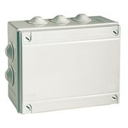 Коробка ответвительная с кабельными вводами IP55, 120х80х50 (53900) Коробка ответвительная