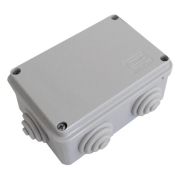 Коробка JBS120 120х80х50, 6 вых., IP55, серая (44008) Коробка монтажная