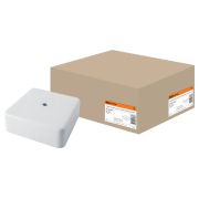 Коробка КР 50х50х20 ОП белая, IP40 (SQ1401-0201) Распаячная коробка