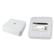 Коробка КР 75х75х20 ОП белая, IP40, с клеммной колодкой (SQ1401-0904) Распаячная коробка