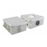 Коробка ОП 100х100х50мм, крышка, IP55, 6 вх. (SQ1401-1255) Распаячная коробка