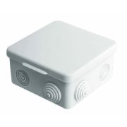 Коробка ОП 100х100х55мм, крышка, IP54, 8вх (SQ1401-0113) Распаячная коробка
