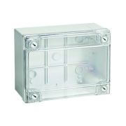 Коробка ответвительная с гладкими стенками IP56, 300х220х120 (54320) Коробка ответвительная с гладкими стенками и прозрачной крышкой