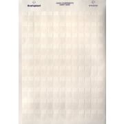 Табличка самоламинирующаяся 62х25мм, белая (280шт) (SITFL06225W) Табличка самоламинирующаяся, полиэстер