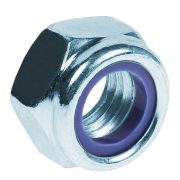 Гайка М8 с контрящим кольцом (DIN 985)(200шт) (PR08.3623) Гайка c контрящим кольцом