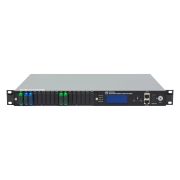 Оптический усилитель VERMAX для сетей КТВ, 2 входа, 4*18dBm выход, CWDM 1310/1490/1550, RT1, 1U