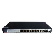DS-3E2528P(B) Коммутатор с питанием POE