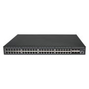 Управляемый PoE коммутатор уровня 3 BDCOM S2900-48P6X-370, 48x 10/100/1000Base-T PoE 802.3af/at до 370W, 6x 1/10GE SFP+, ~220V AC