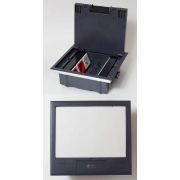 Люк на 6 постов (45х45), металл/пластик, с пластиковой коробкой, IP40 (300007) Люк