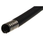 Металлорукав из нержавеющей стали в ПВХ изоляции Р3-НП нг 20 (zeta44823) Металлорукав из нержавеющей стали в ПВХ изоляции