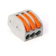 PCT-213 (11395c) (10 шт) Клемма соединительная универсальная 3-х проводная