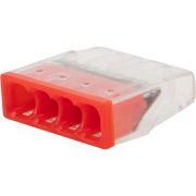 MX3358A-4P (11528c) (10 шт) Клемма соединительная 4-х проводная