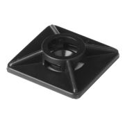 Монтажная база двойная самоклеящаяся 25х25, черная (100 шт) (25475SR3MV) Монтажная база (специальный состав), для хомутов шириной до 4,8 мм