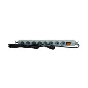 S-8 (IEC320 C14/Schuko) Блок электрических розеток