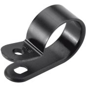Серьга для кабеля D5 (черная) Клипса