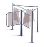 Полуростовый роторный турникет Perco RTD-03S