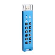 Флешка с шифрованием и паролем DataLock PRO4 Blue 512 Gb USB 3.2