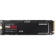 Накопитель SSD Samsung 980 PRO, PCIe M.2, NVMe, V-NAND 3-bit MLC, 2 ТБ