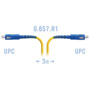Патчкорд оптический B-Optix SC/UPC SM G.657.A1 3 метра