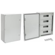 ЩРН-60 IP65 Корпус пластиковый распределительный серая дверь 600х400х200 (PR08.26501) Корпус пластиковый