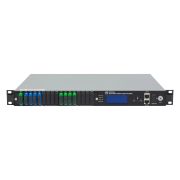 Оптический усилитель VERMAX для сетей КТВ, 2 входа, 8*21dBm выходов, WDM фильтр PON