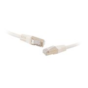 Коммутационный шнур S/FTP 4-х парный cat.6A 0,3м,slim, LSZH, белый