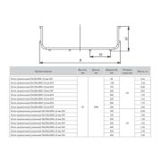 Лоток проволочный 50х500 L3000 3.8мм INOX EKF LP50500-3.8-INOX