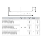 Лоток проволочный 30х150 L3000 3.8мм INOX EKF LP30150-3.8-INOX