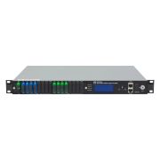 Оптический усилитель VERMAX для сетей КТВ, 1 вход, 8*24dBm выход, CWDM 1310/1490/1550, RT1, 1U