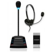 Дуплексное переговорное устройство «клиент-кассир» STELBERRY S-402 с гарнитурой и аудиовыходом