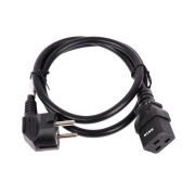 NTSS-PC19771 C19-Schuko проводник.:3х1.5мм2 1.8м 220/250В 16А черный Кабель питания