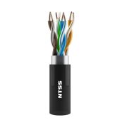 NTSS-OUT-UTP4-5Е-PE-BL кат.5E UTP 4 пары 24AWG PE внешний 305м черный Кабель «витая пара» (LAN) для структурированных систем связи